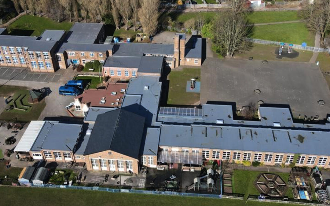 Hillstone Primary, Flat Roof Recovering